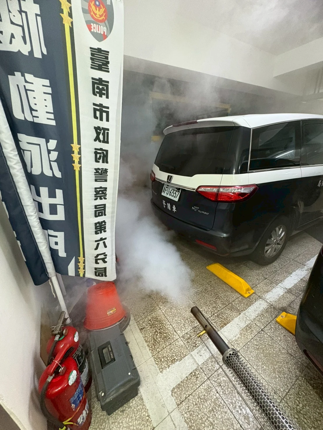 警政單位地下室，病媒蚊防治