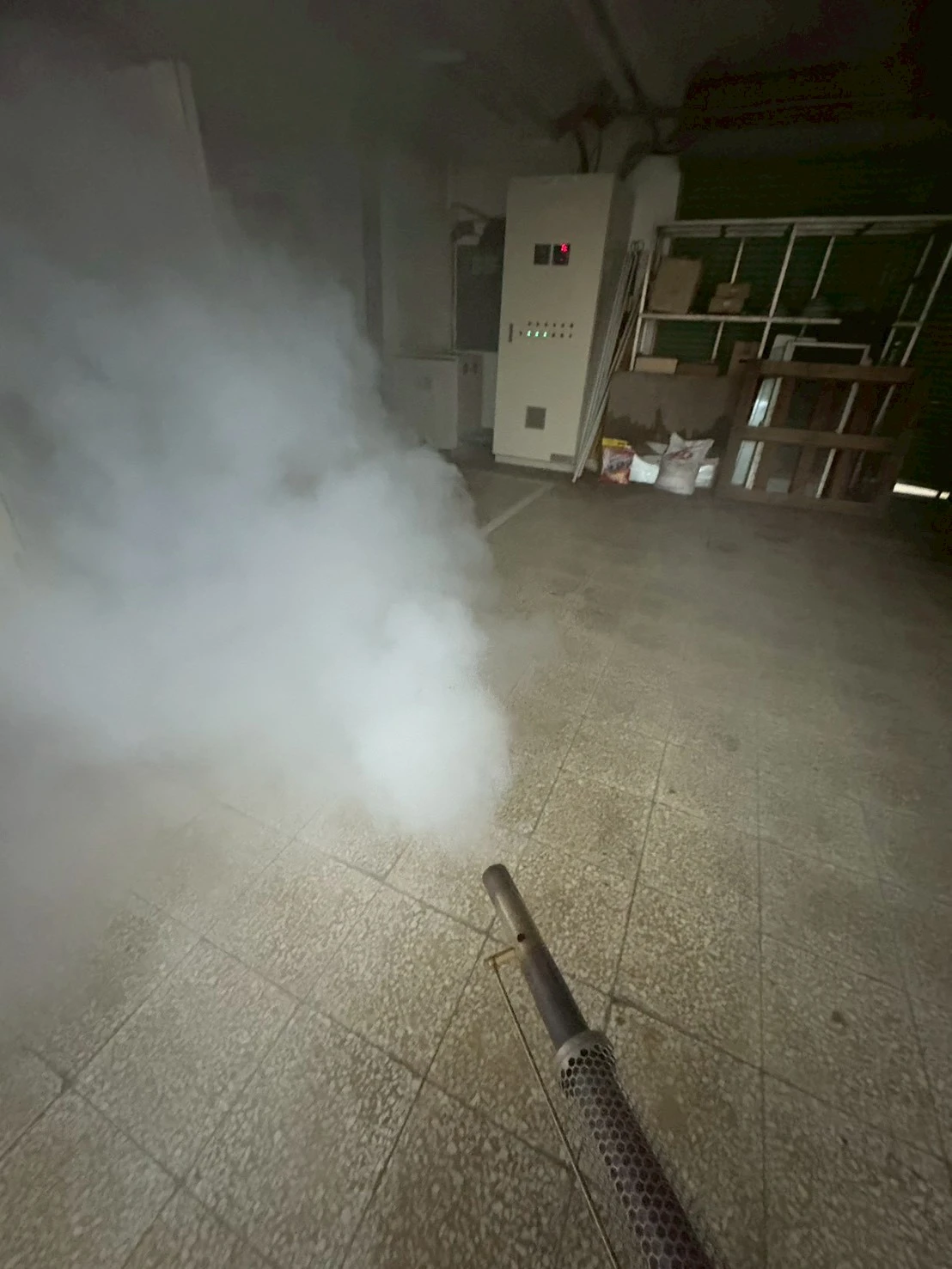警政單位地下室，病媒蚊防治
