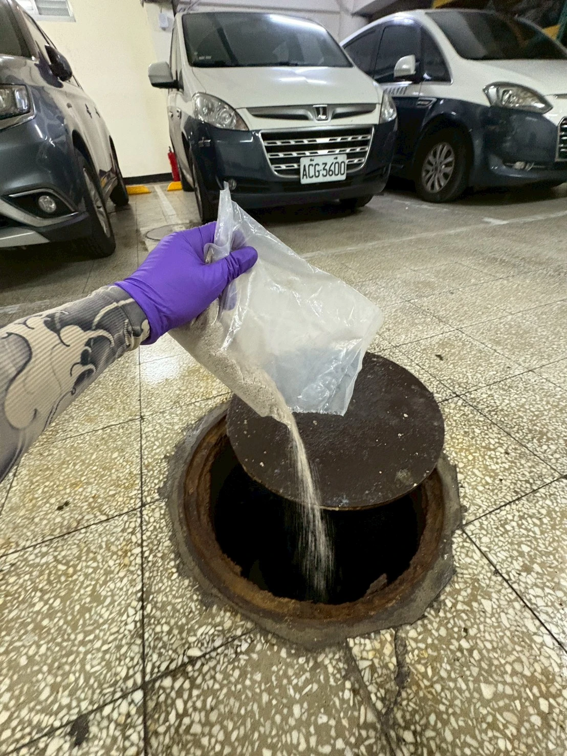 警政單位地下室，病媒蚊防治