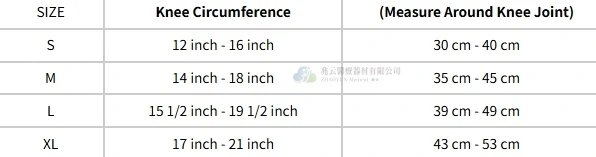 Conwell 超彈性彈簧條開洞護膝