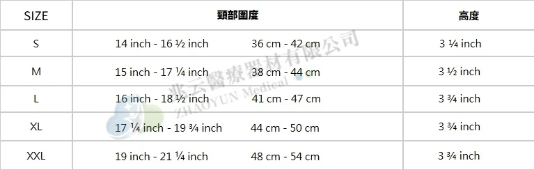Conwell 軟式 PE 頸圈
