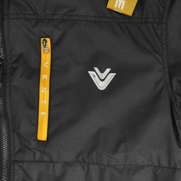 VENTI TECH 風神 (含稅) CORDURA 短袖連帽背心 空調服 空調衣 風扇衣 耀石黑系列 SA2-BCC
