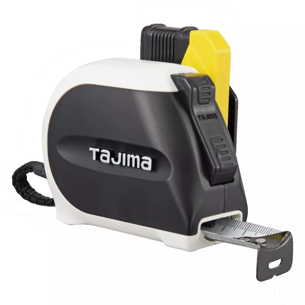 TAJIMA 田島 含稅 自動固定捲尺 剛厚帶寬25mm*5.5米/公分.台尺 SFSS2555 SFSS2555S
