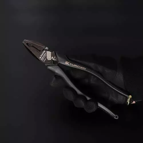 FUJIYA 富士箭 含稅 KUROKIN 黑金 偏芯鋼絲鉗 螺牙修整 老虎鉗 3020N-200BG 225BG