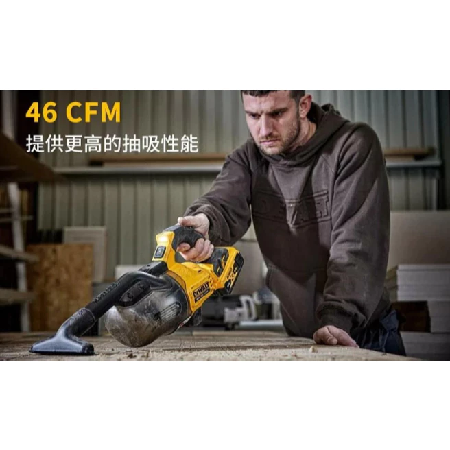 DEWALT得偉 原廠公司貨(含稅) 20VMax手提式吸塵器 DCV501LN
