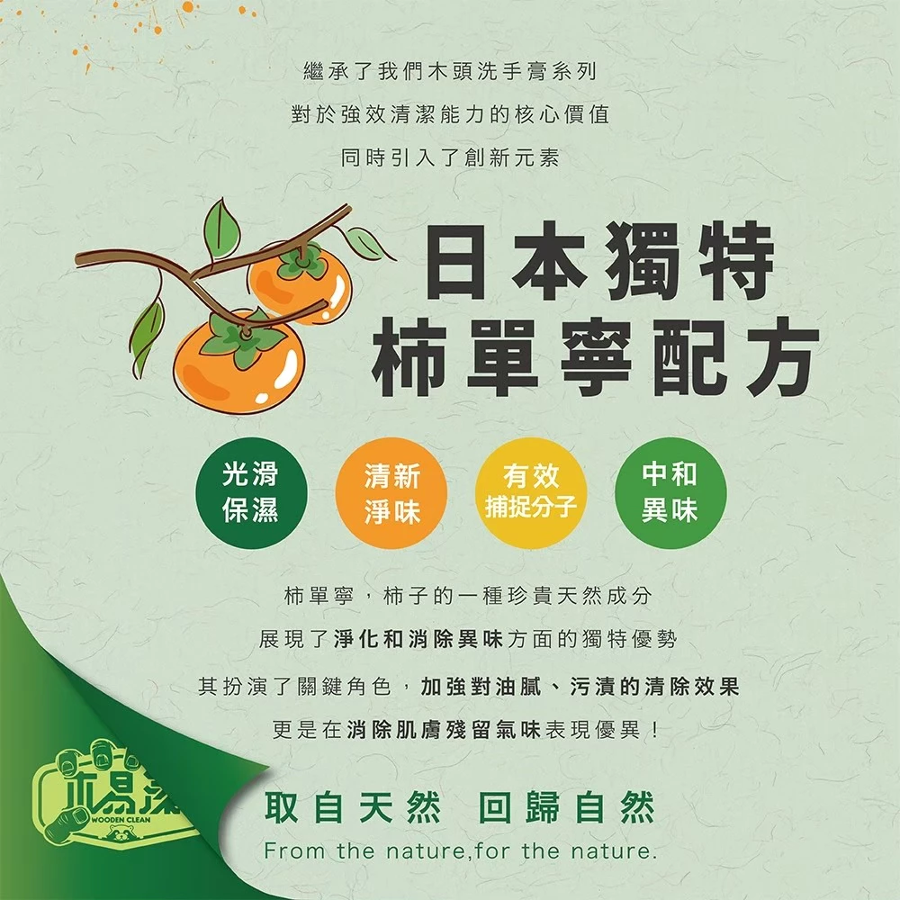 木易潔 多功能淨味洗手膏200ml-天然 溫和 環保 家庭必備 油垢 油汙 戶外 露營 廚房 家用 餐飲業 職人專用