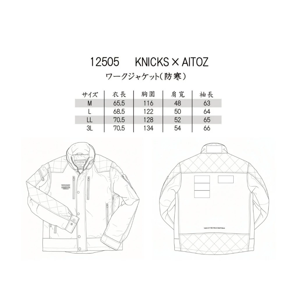 尼克斯 KNICKS × AITOZ 含稅 限量經典防寒工作外套｜日本製職人工藝