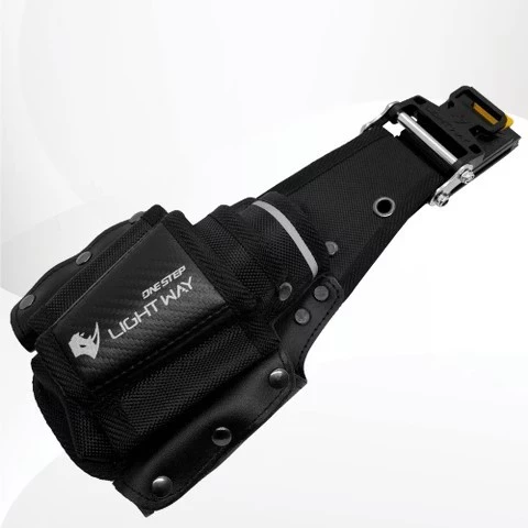 LIGHT WAY 錸崴 含稅 黑耀 快扣型 工具腰包(3P2A2S)【020A017】工具包