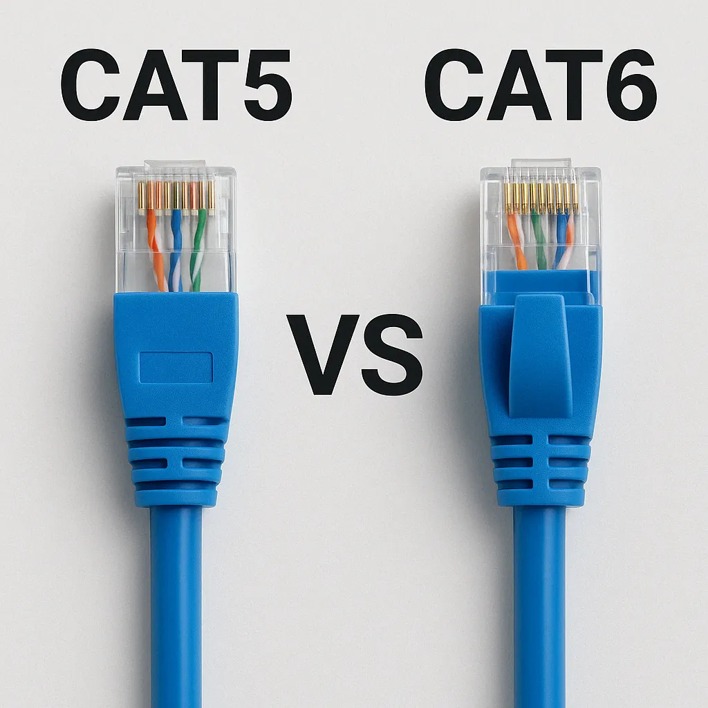 Cat5 與 Cat6 網路線差異比較｜施工前必看！