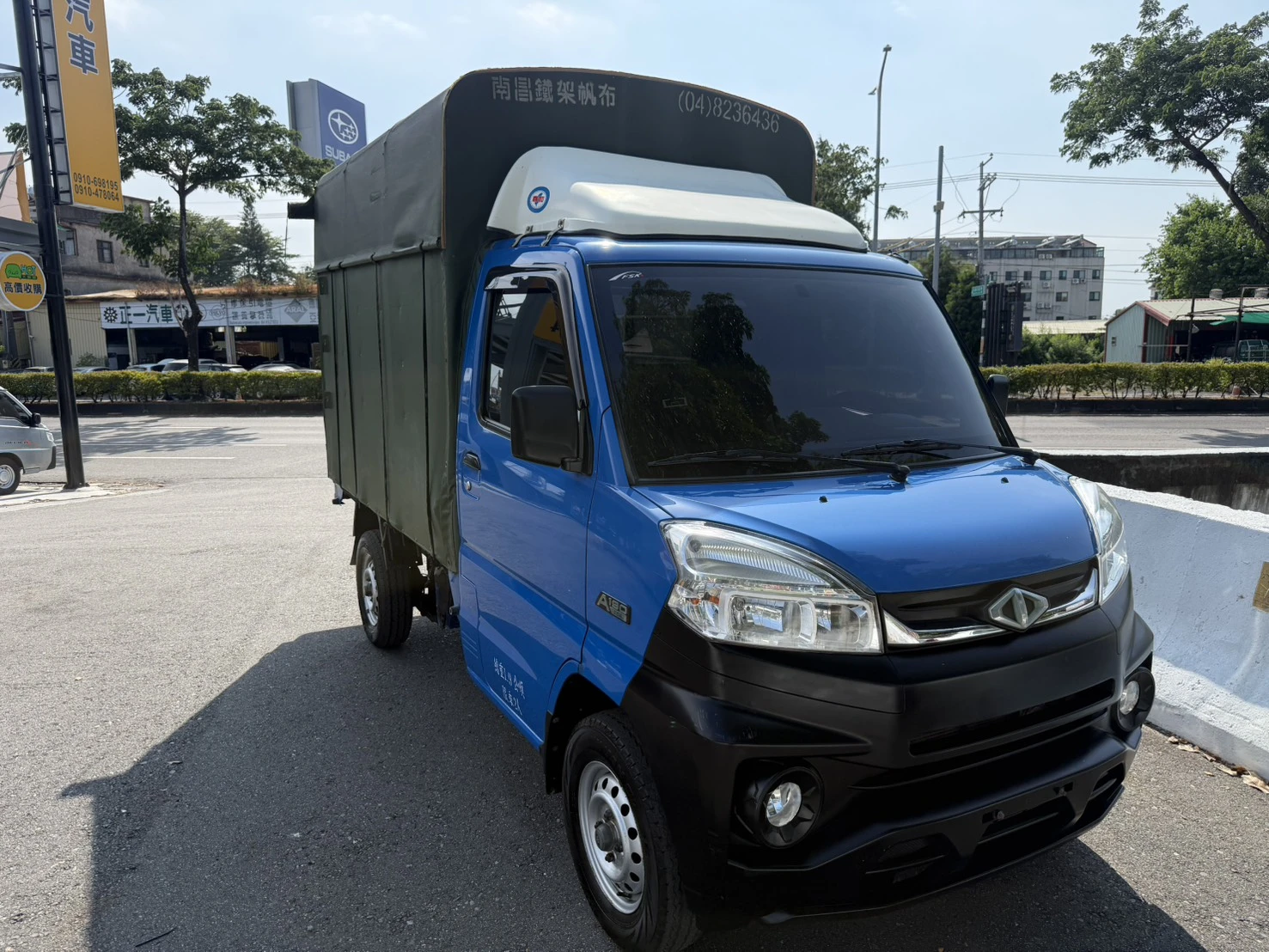 2020年 菱利貨車【固定式加高帆布】