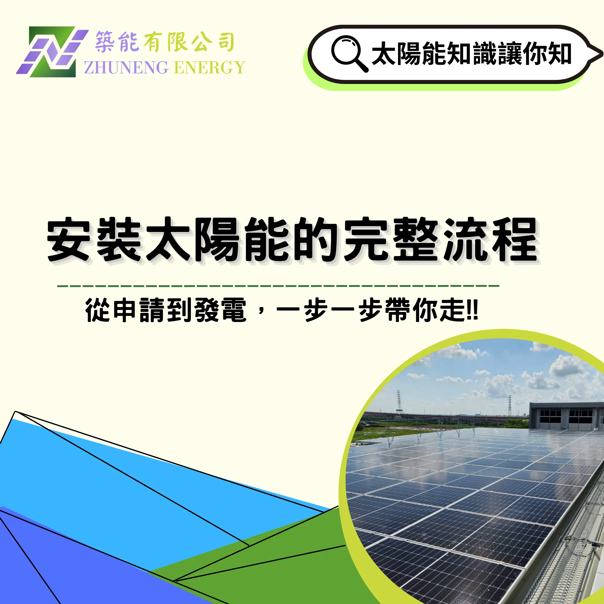 安裝太陽能的完整流程