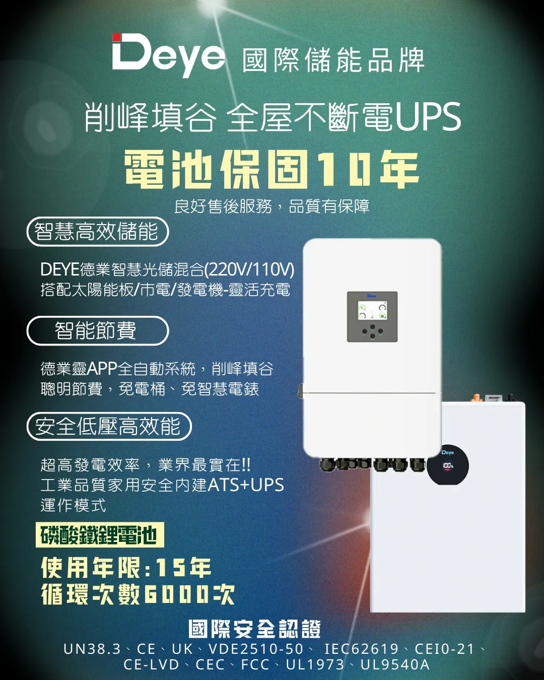 戶外型壁掛儲能電池