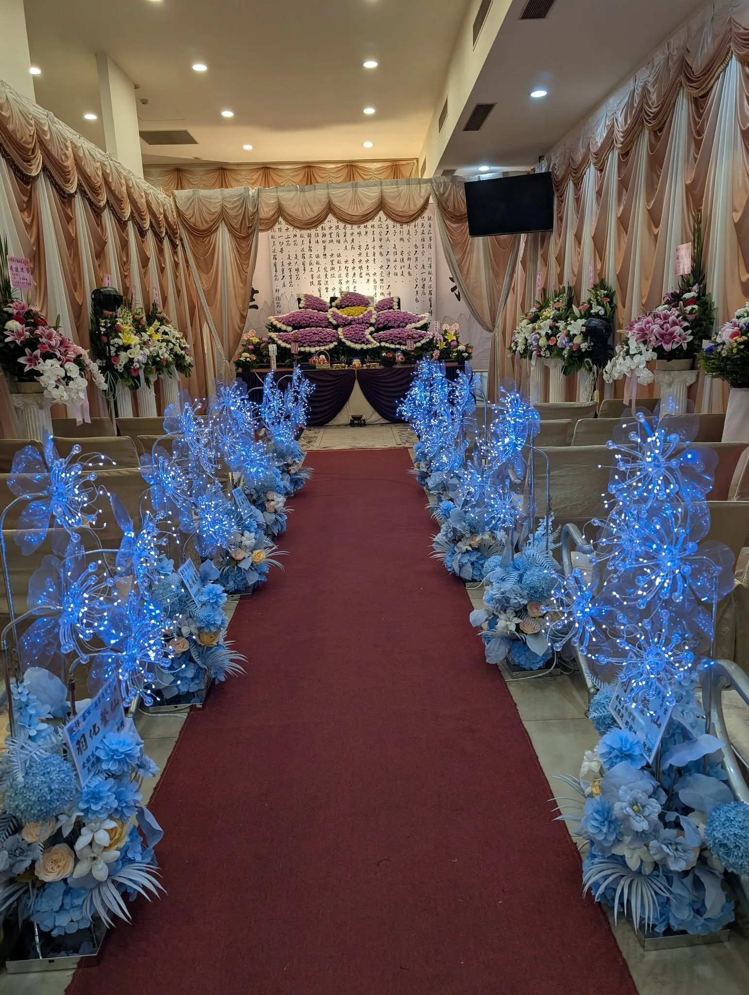 冰蓮花走道燈