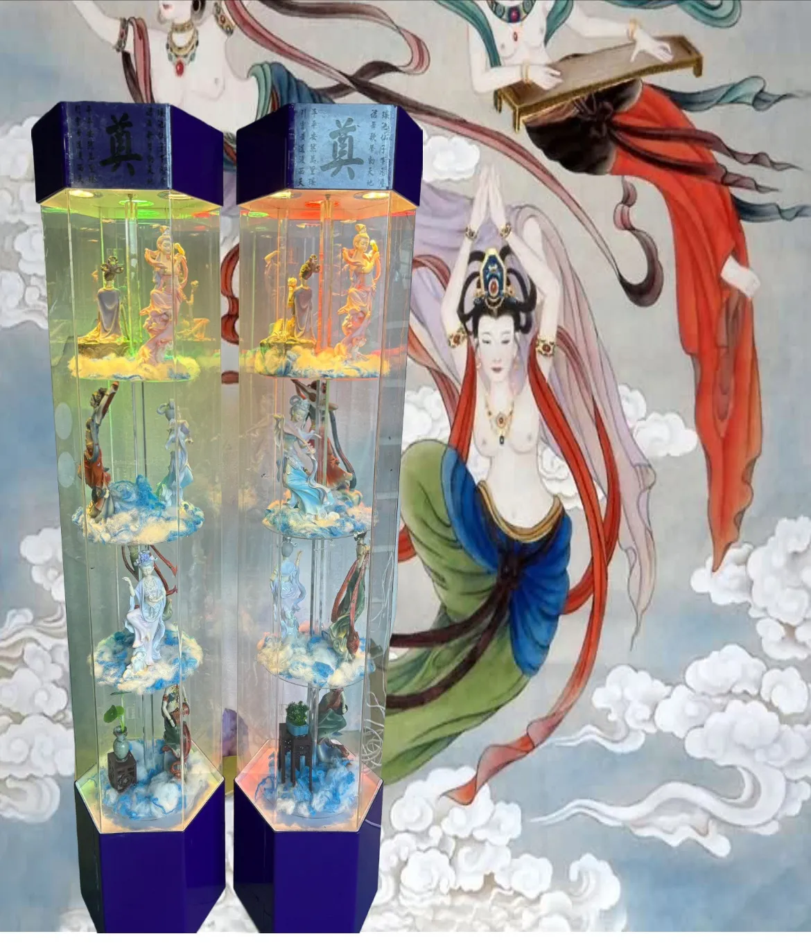 七仙女燈柱