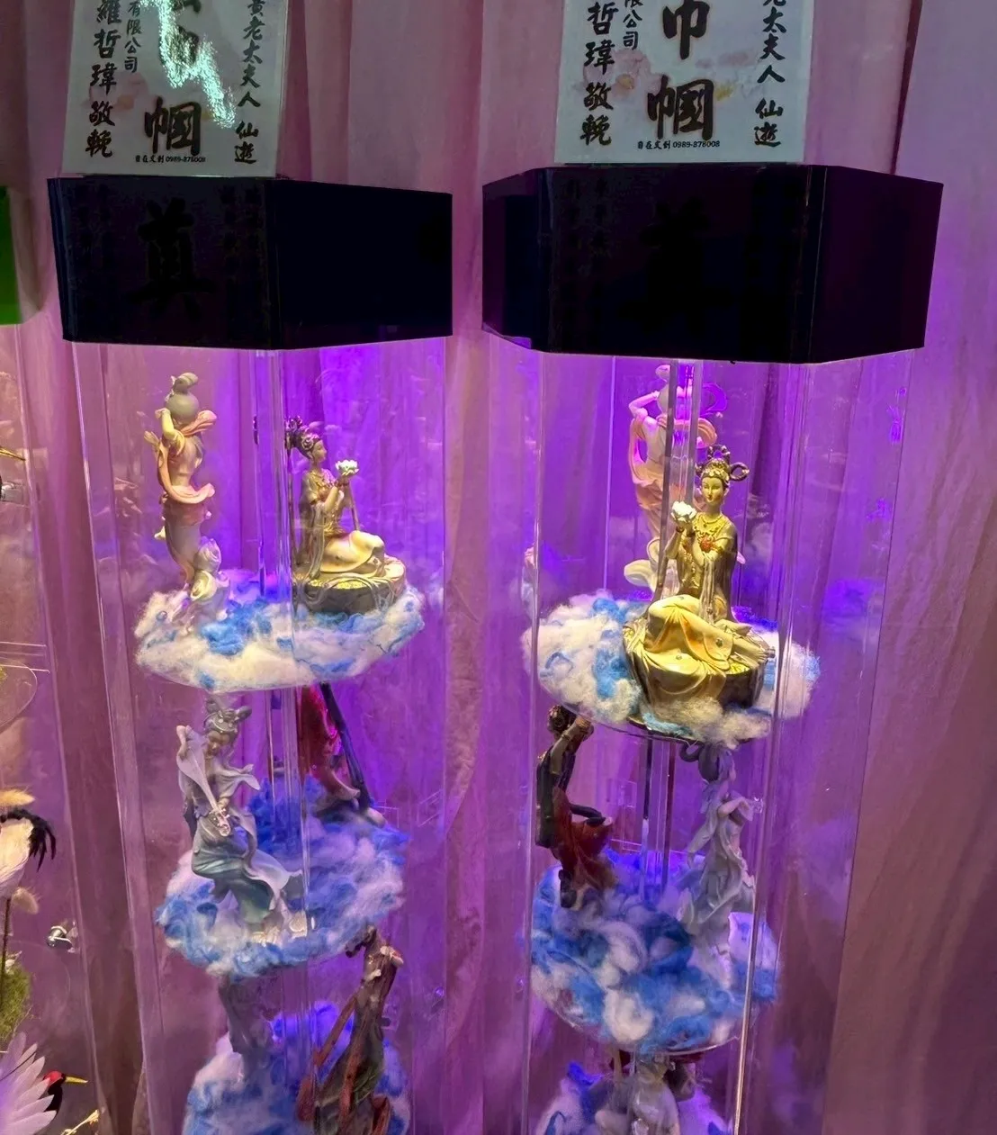 七仙女燈柱
