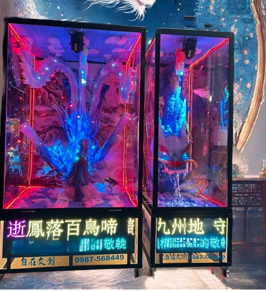 龍鳳護主/燈柱出租,台中燈柱出租