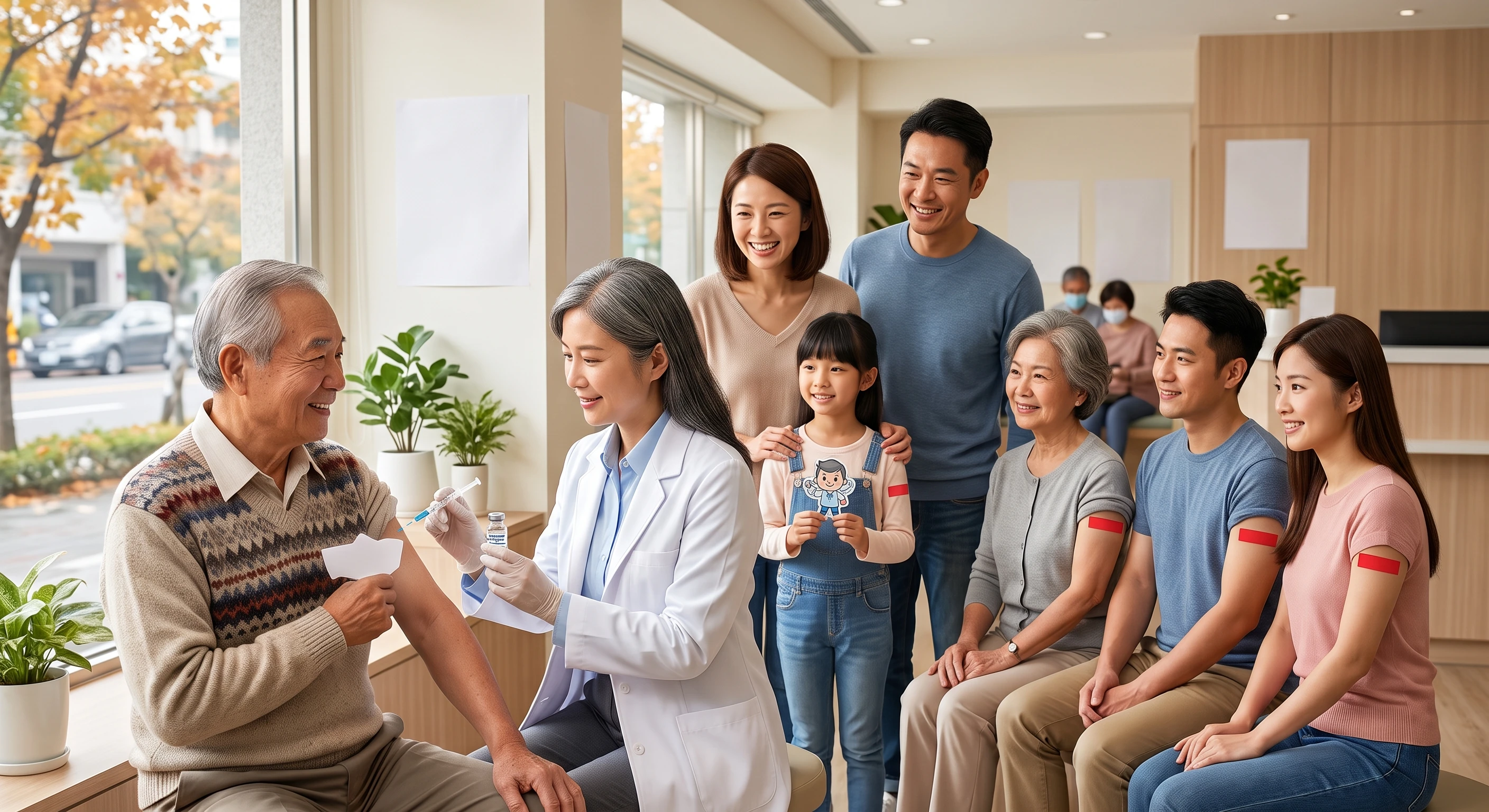 流感季即將到來，提前接種流感疫苗，為健康多一層保護