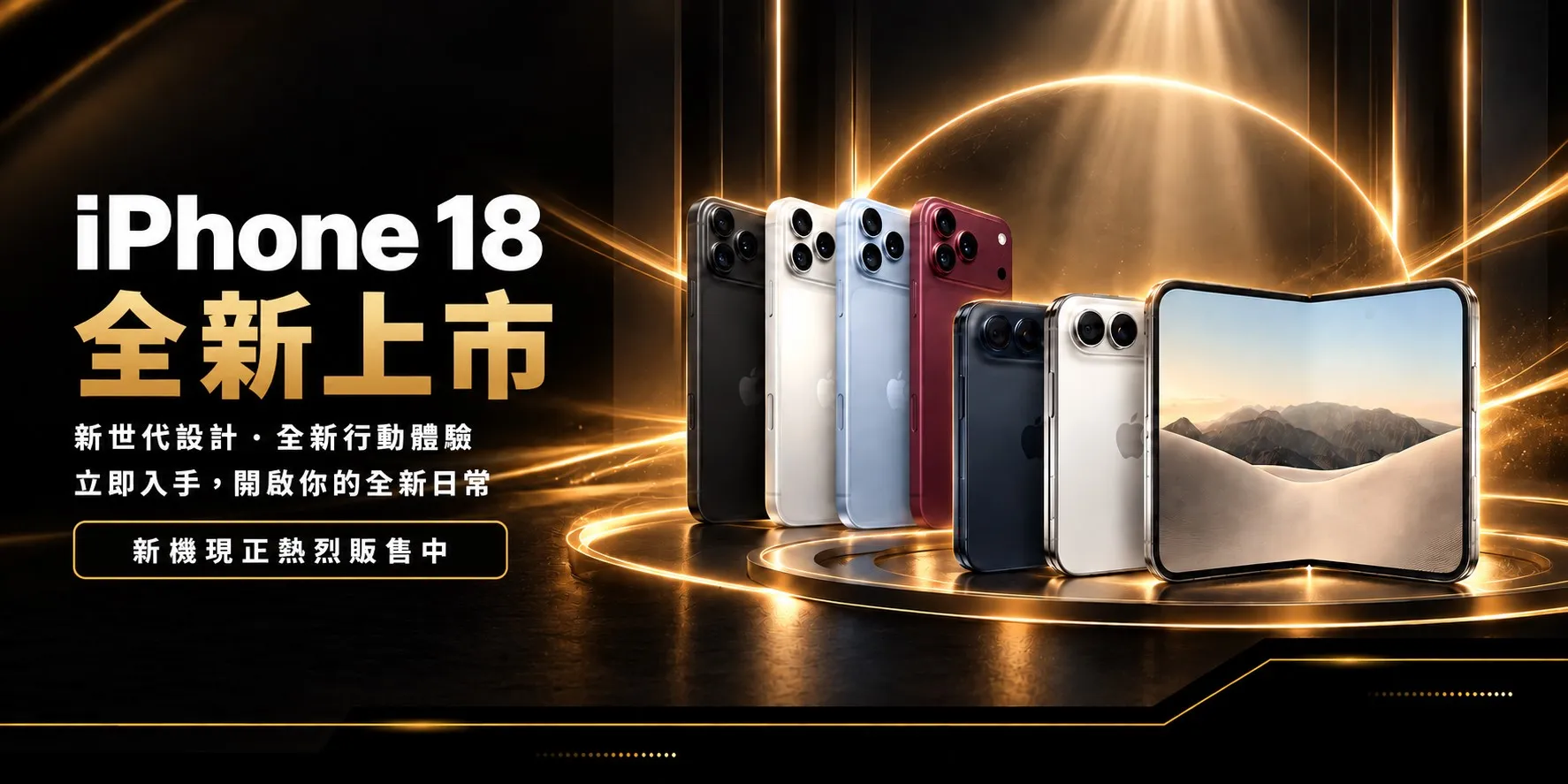 iPhone 18 全新上市