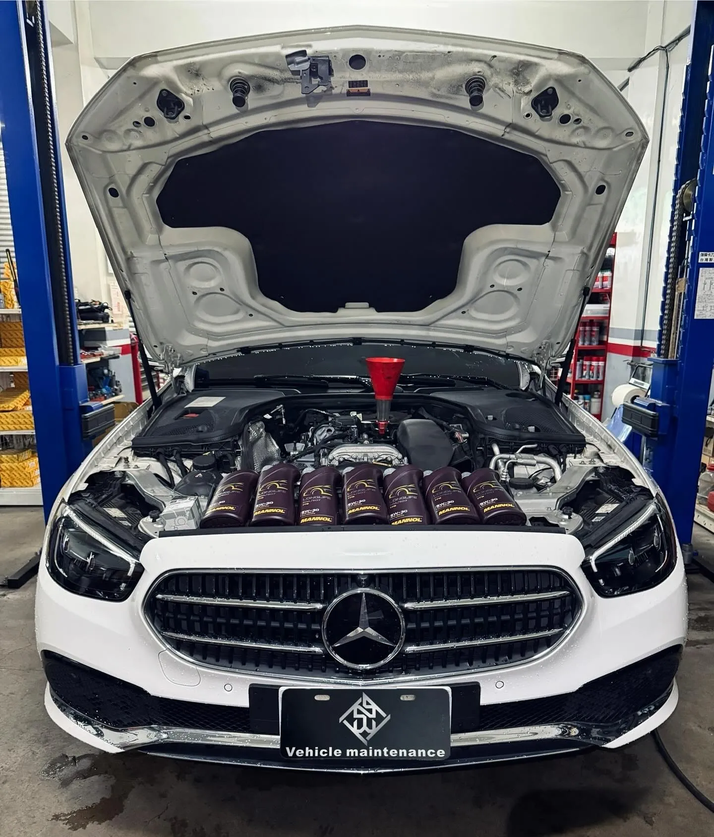 Mercedes-Benz E200 M264引擎 車主例行定期保養檢查