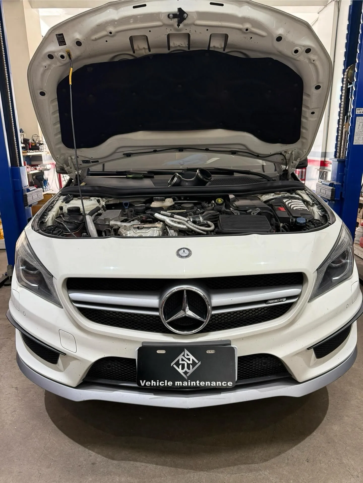 Mercedes Benz CLA45分享一段特殊案例