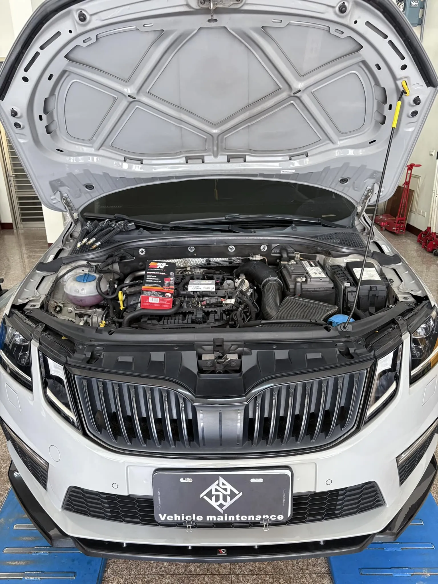 SKODA Octavia 亮過EPC故障燈後