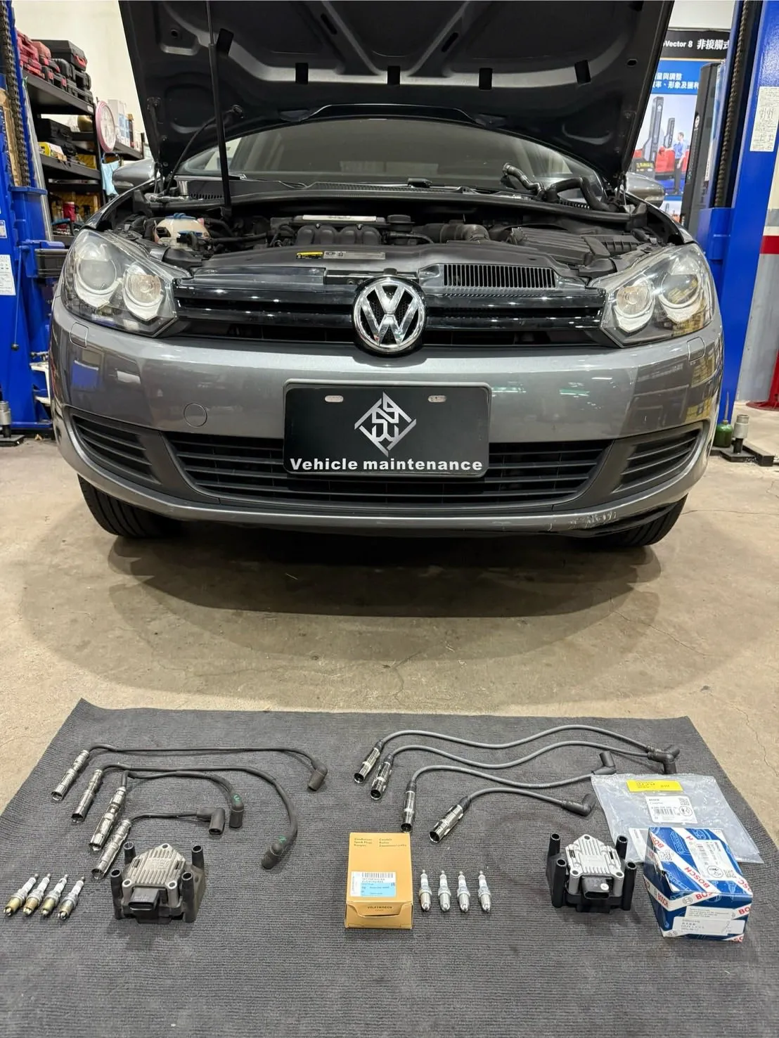 Volkswagen Golf1.6怠速抖動 行駛中熄火