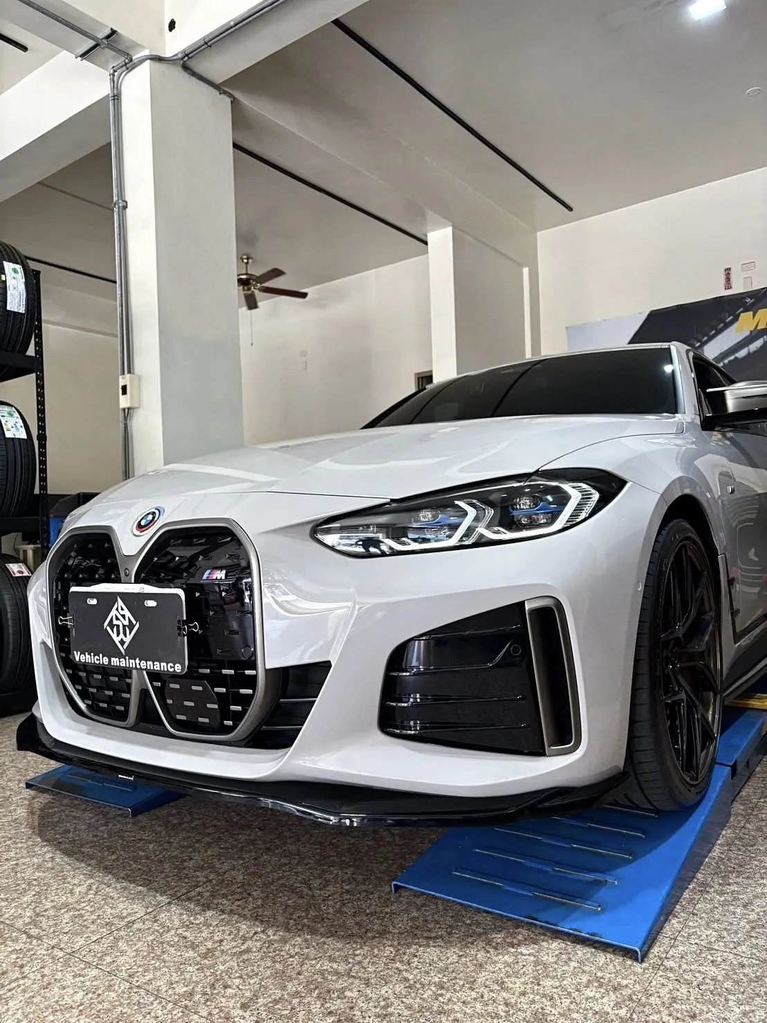 BMW i4 G26 M50安裝波蘭MAXTON DESIGN空力套件☑️