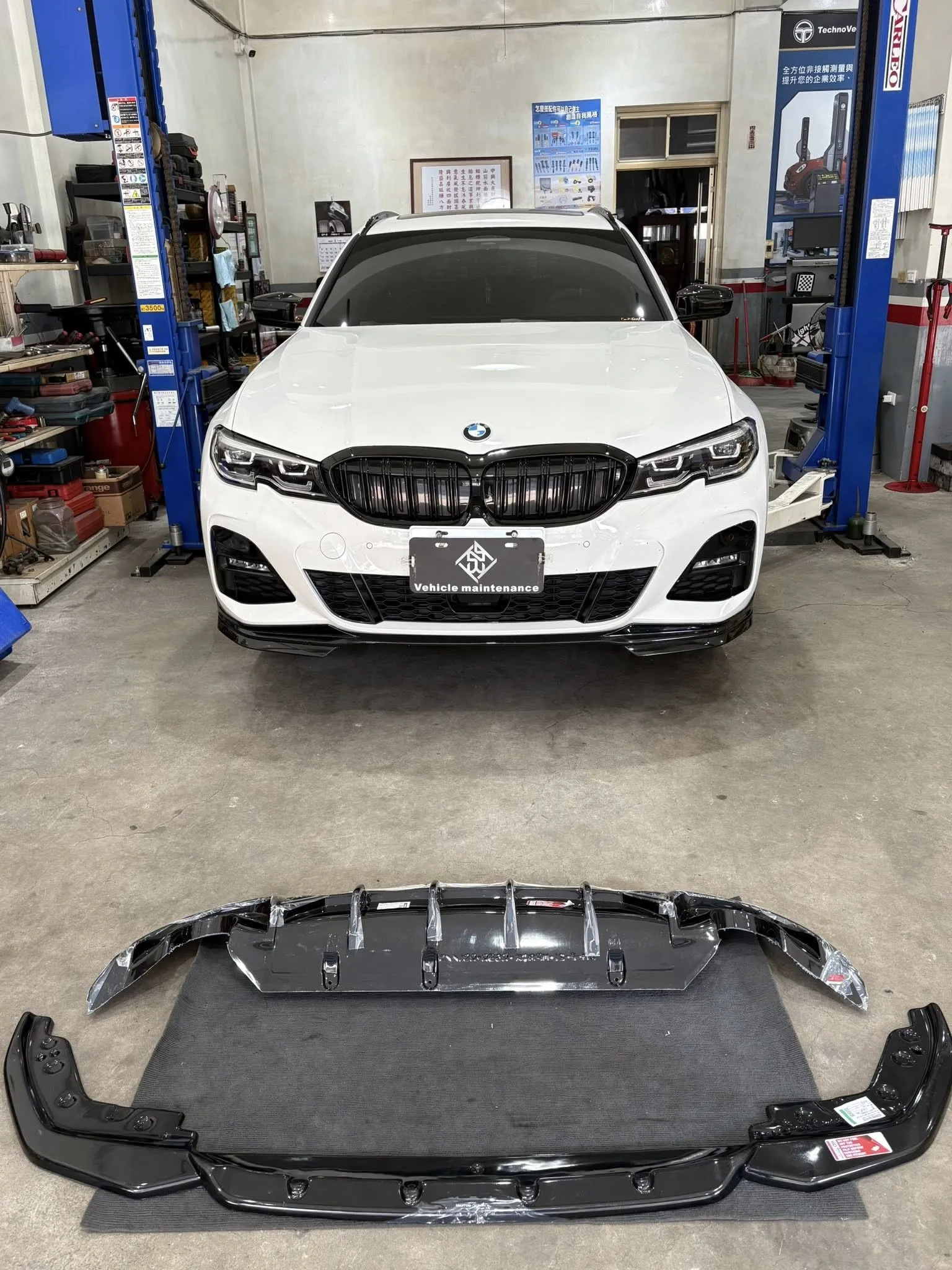 BMW G21 320i預約進廠升級MAXTON DESIGN前、後空力套件