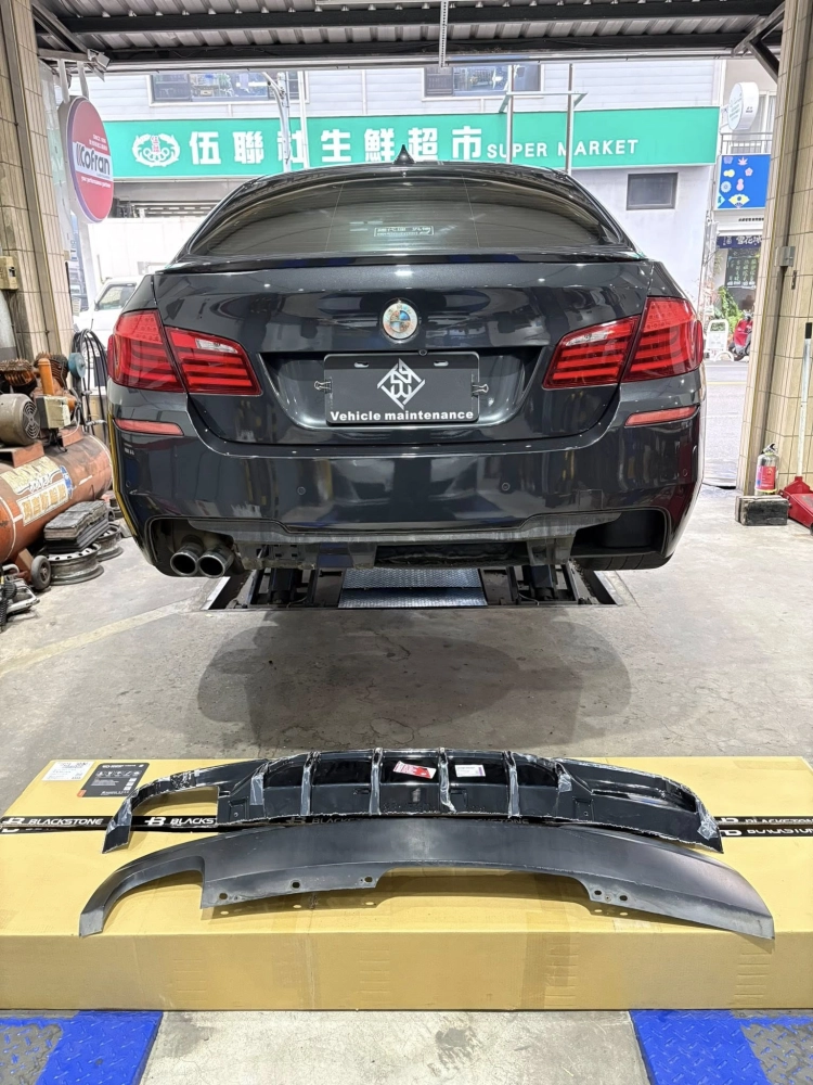 BMW F10升級MAXTON DESIGN後下擾流