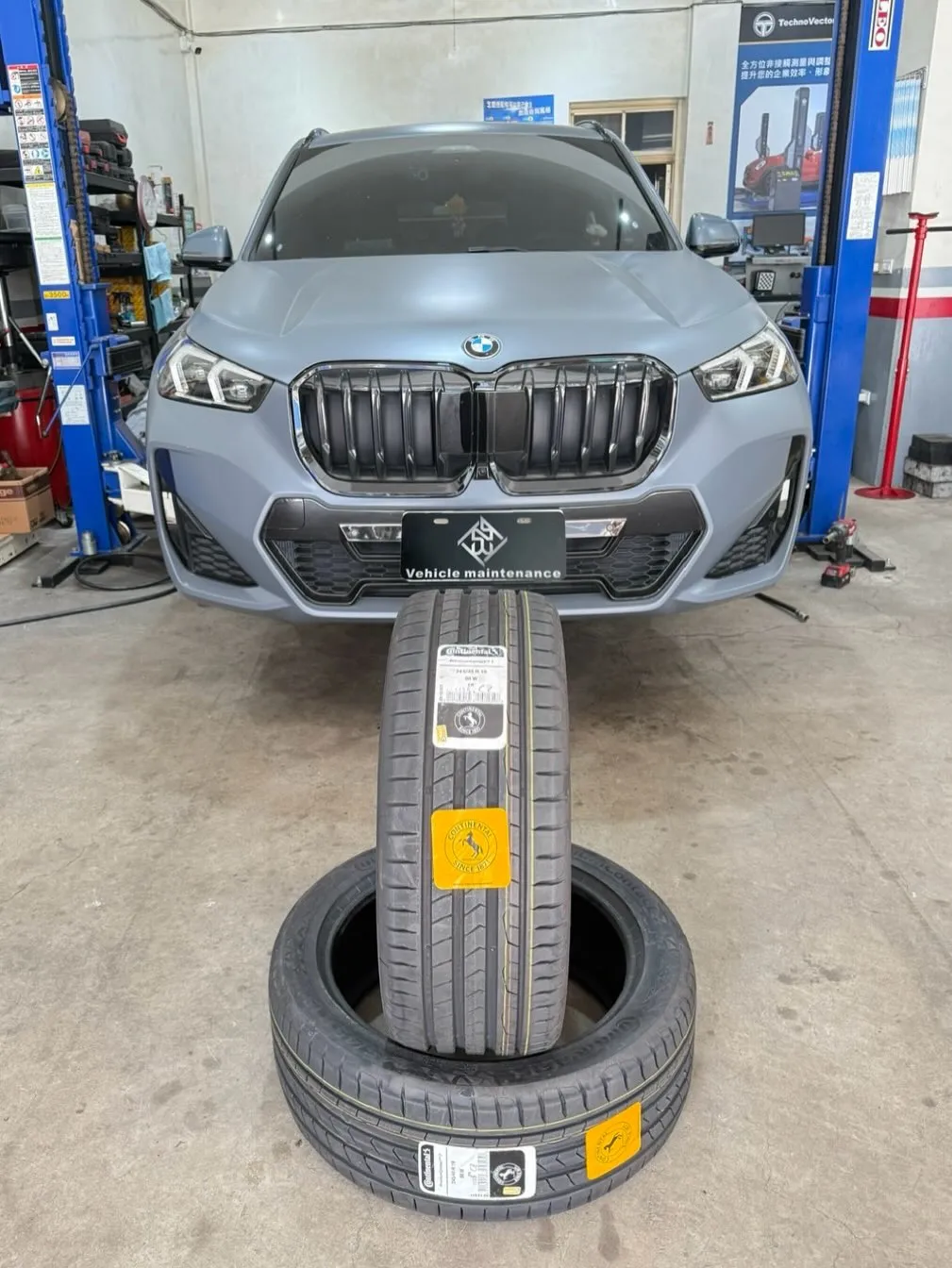 BMW X1 U11&Tesla model Y更換輪胎服務