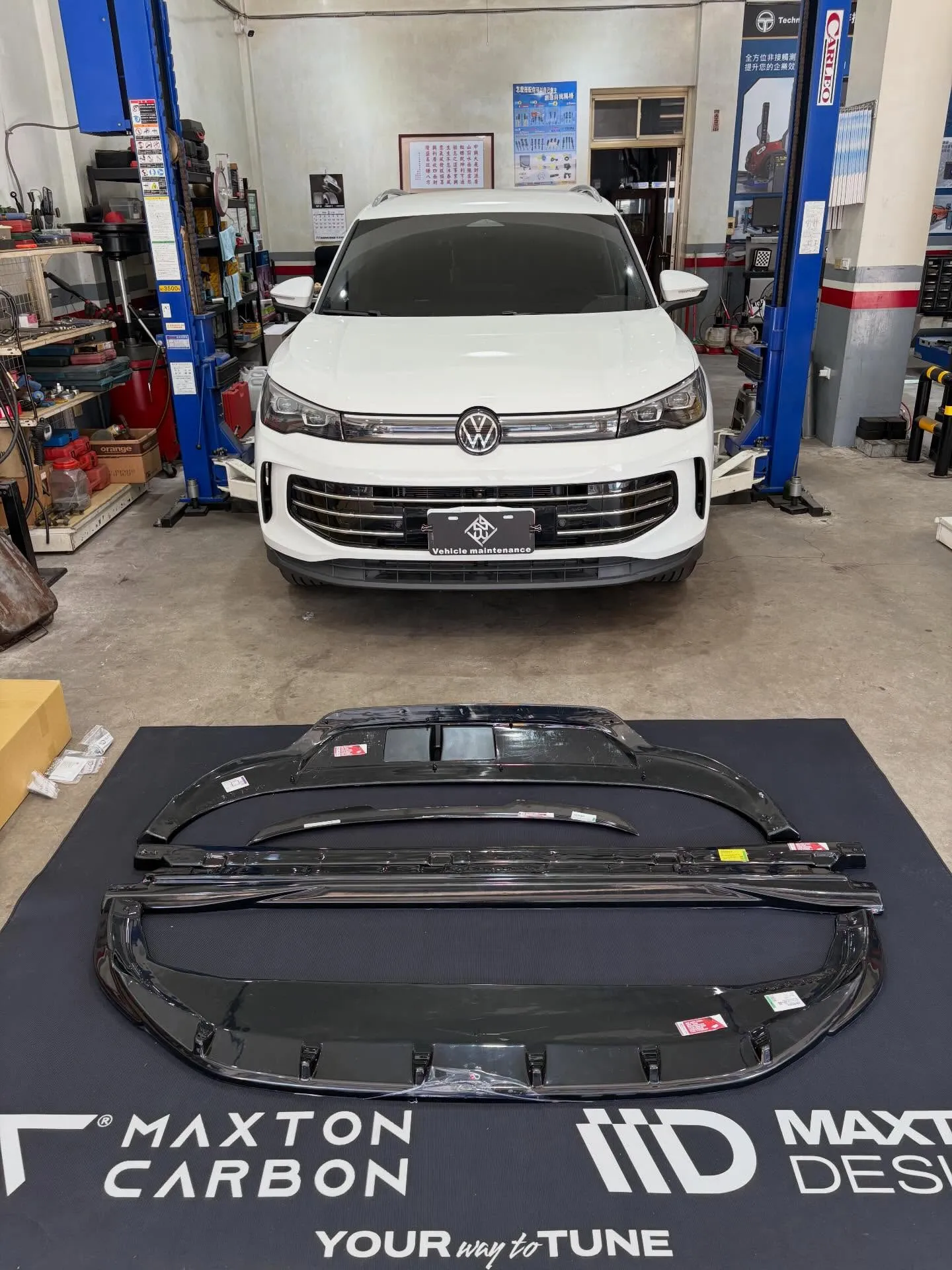 Volkswagen Tiquan MK3全車升級MAXTON空力套件