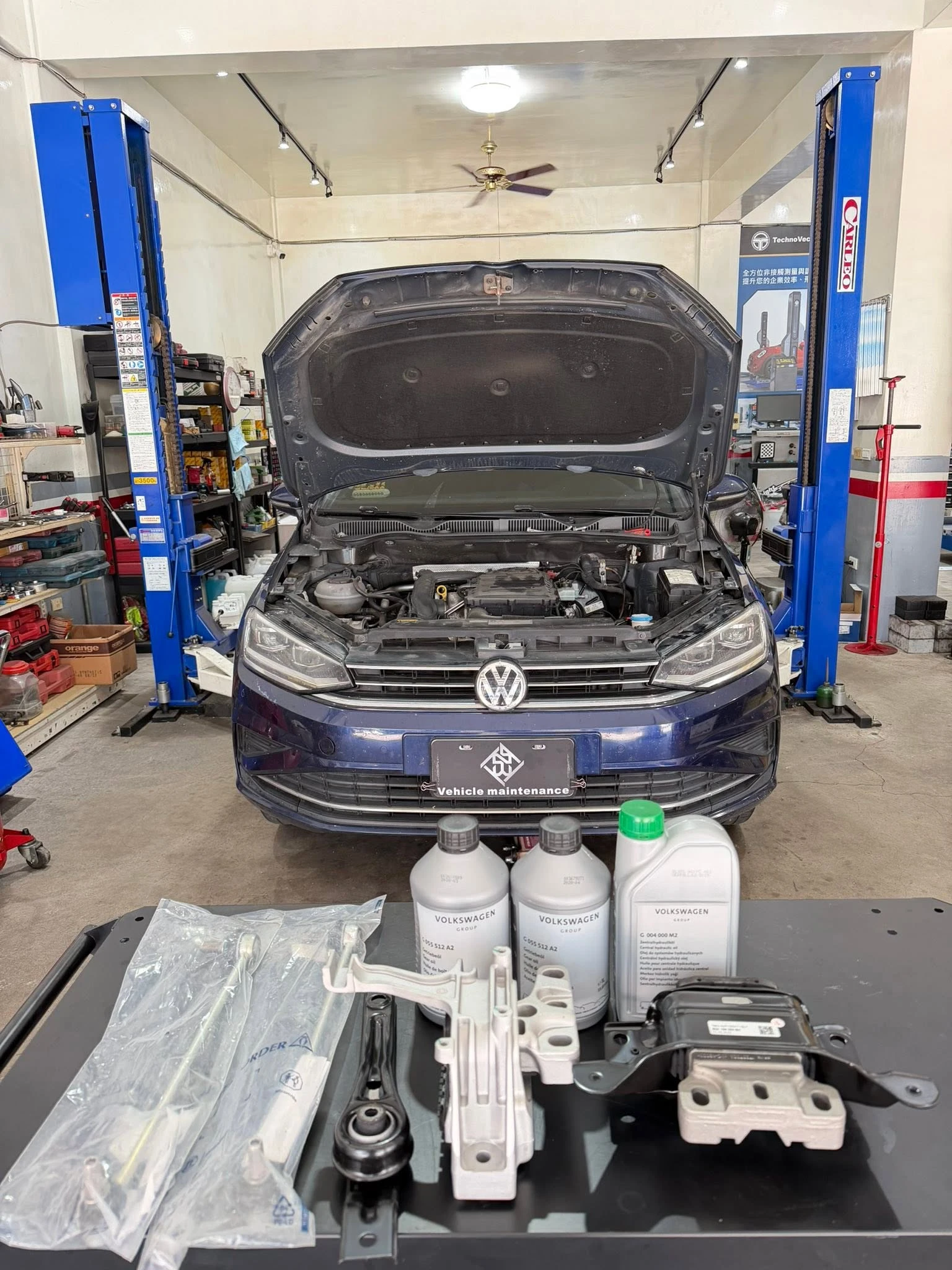 Volkswagen Golf Sportsvan｜DQ200變速箱維修 × 底盤整新 × 燈光系統修復