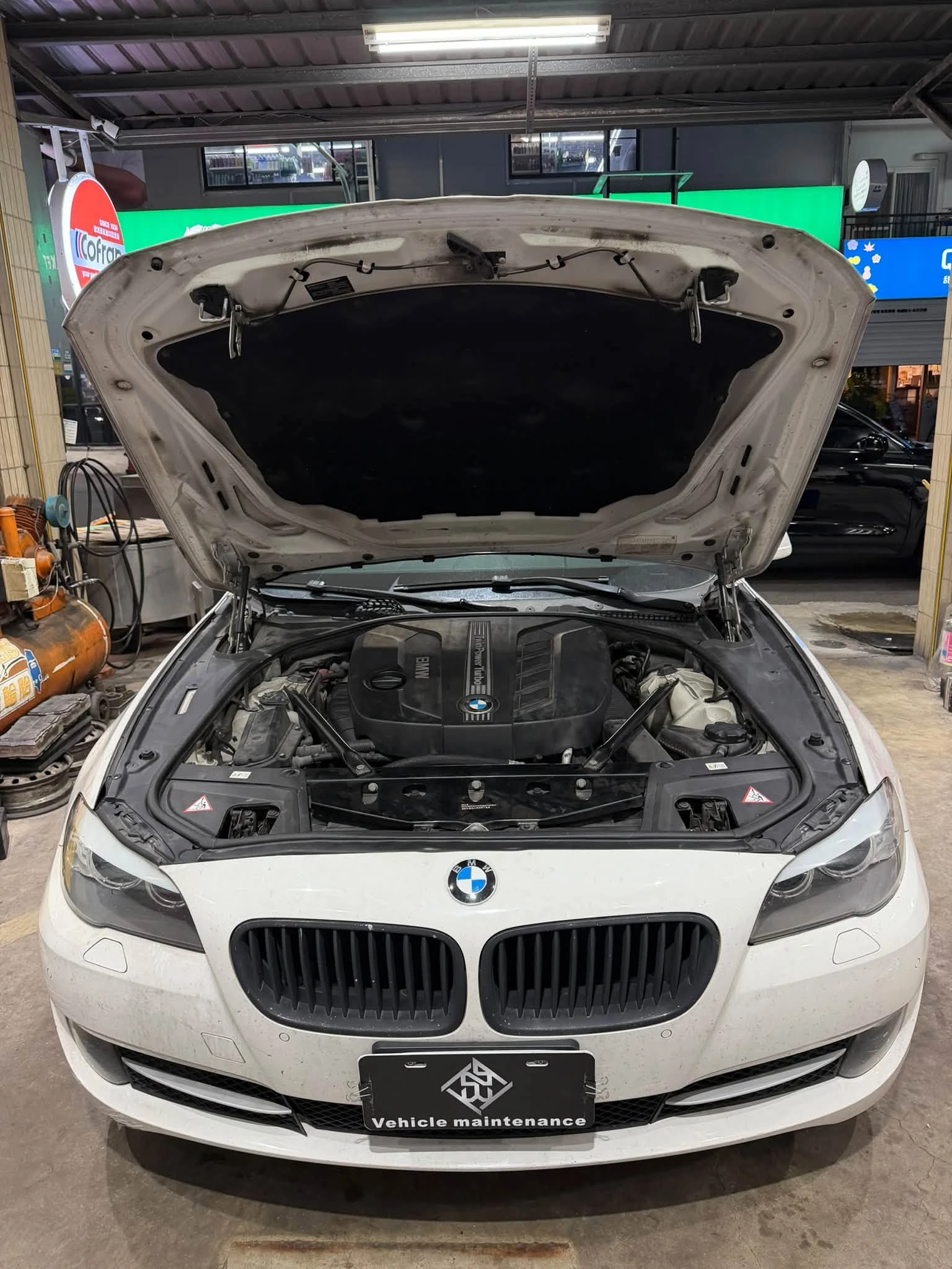 BMW F10 520d｜N47 柴油引擎抖動維修案例