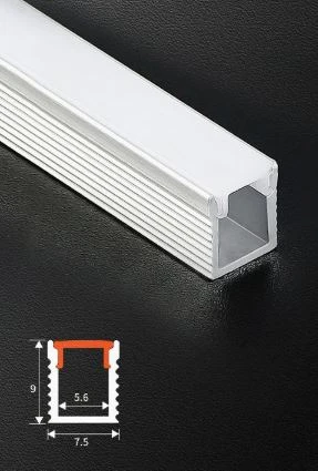 LED 鋁燈條（尺寸: 0.75 x 0.9 公分）