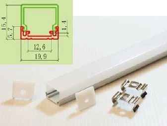 LED 鋁燈條（尺寸: 2 x 1.5 公分）三面發光