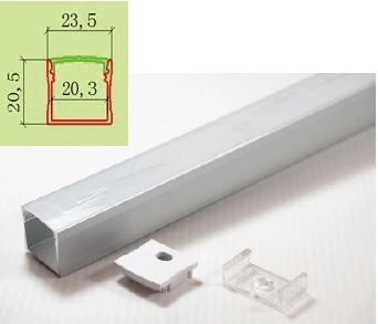 LED 鋁燈條（尺寸: 2.35 x 2 公分）