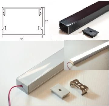 LED 鋁燈條（尺寸: 3 x 2 公分）