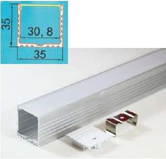 LED 鋁燈條（尺寸: 3.5 x 3.5 公分）