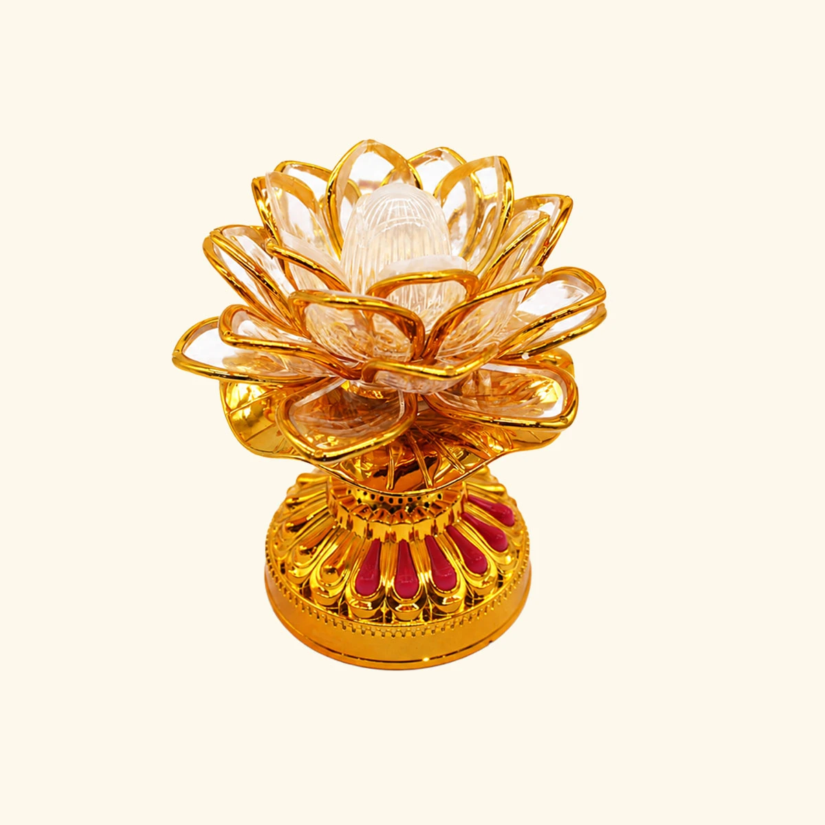 LED七彩蓮花燈念佛機