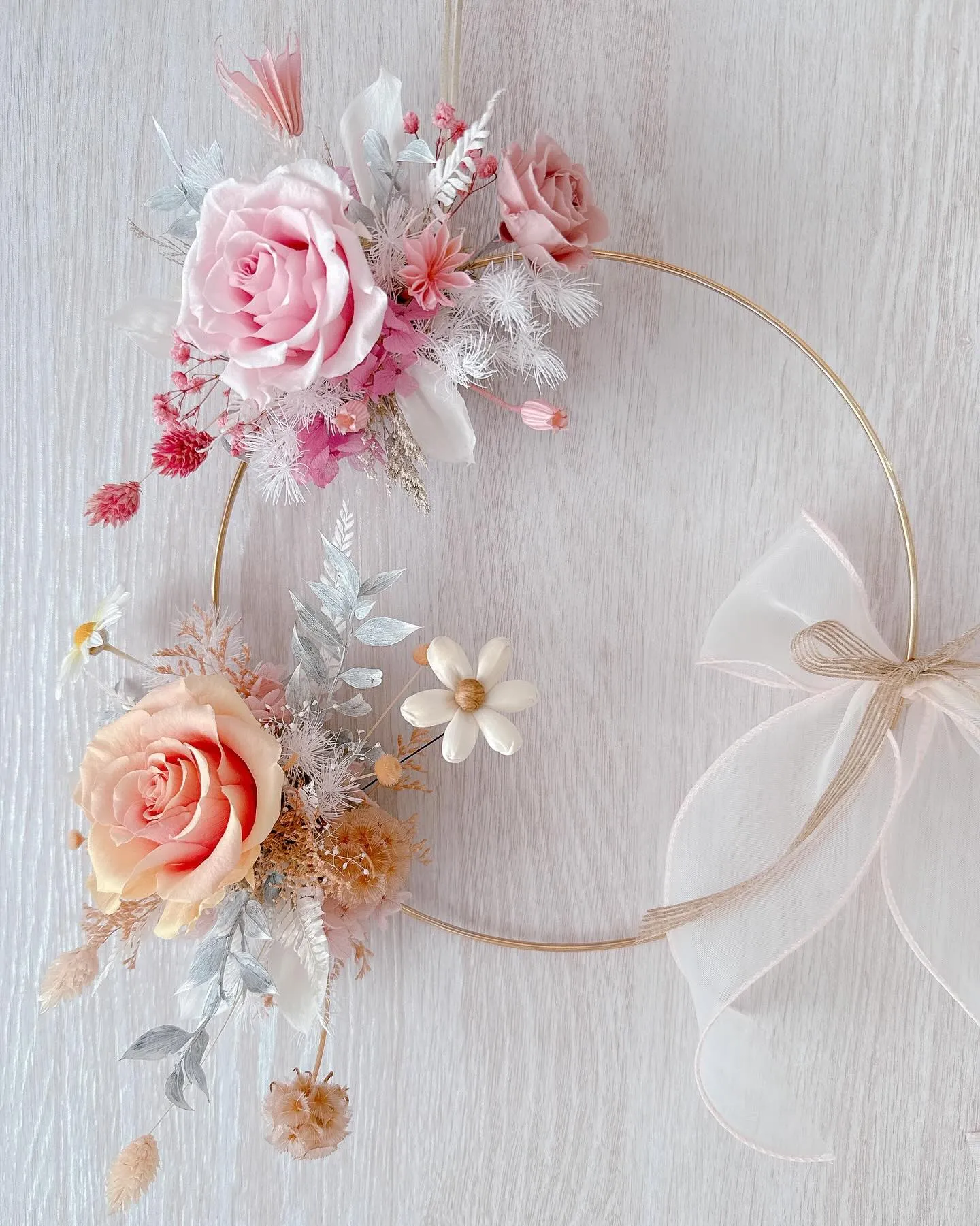 永生花花藝課程·開花、設計、插花