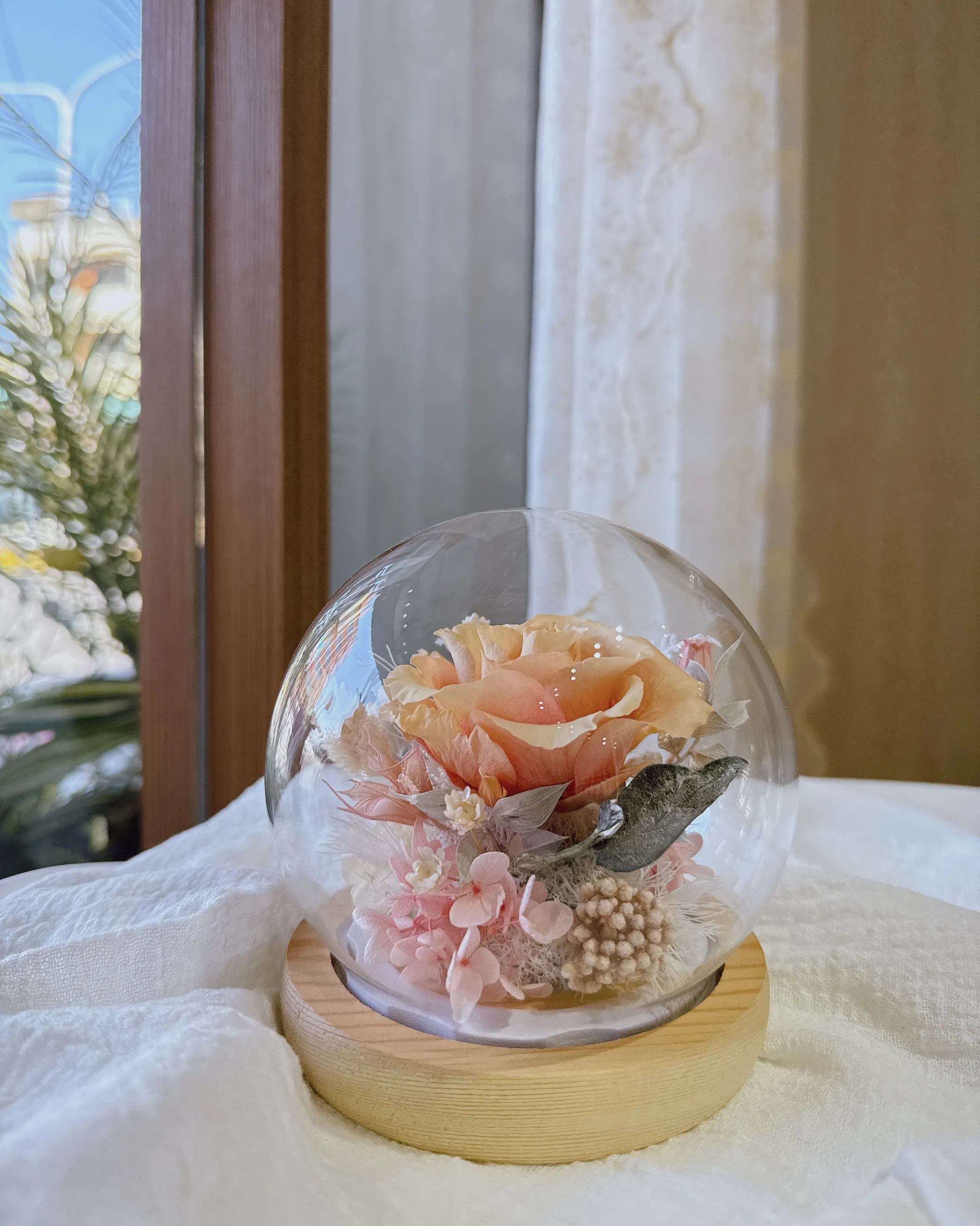 (現貨)圓波波系列-永生大玫瑰