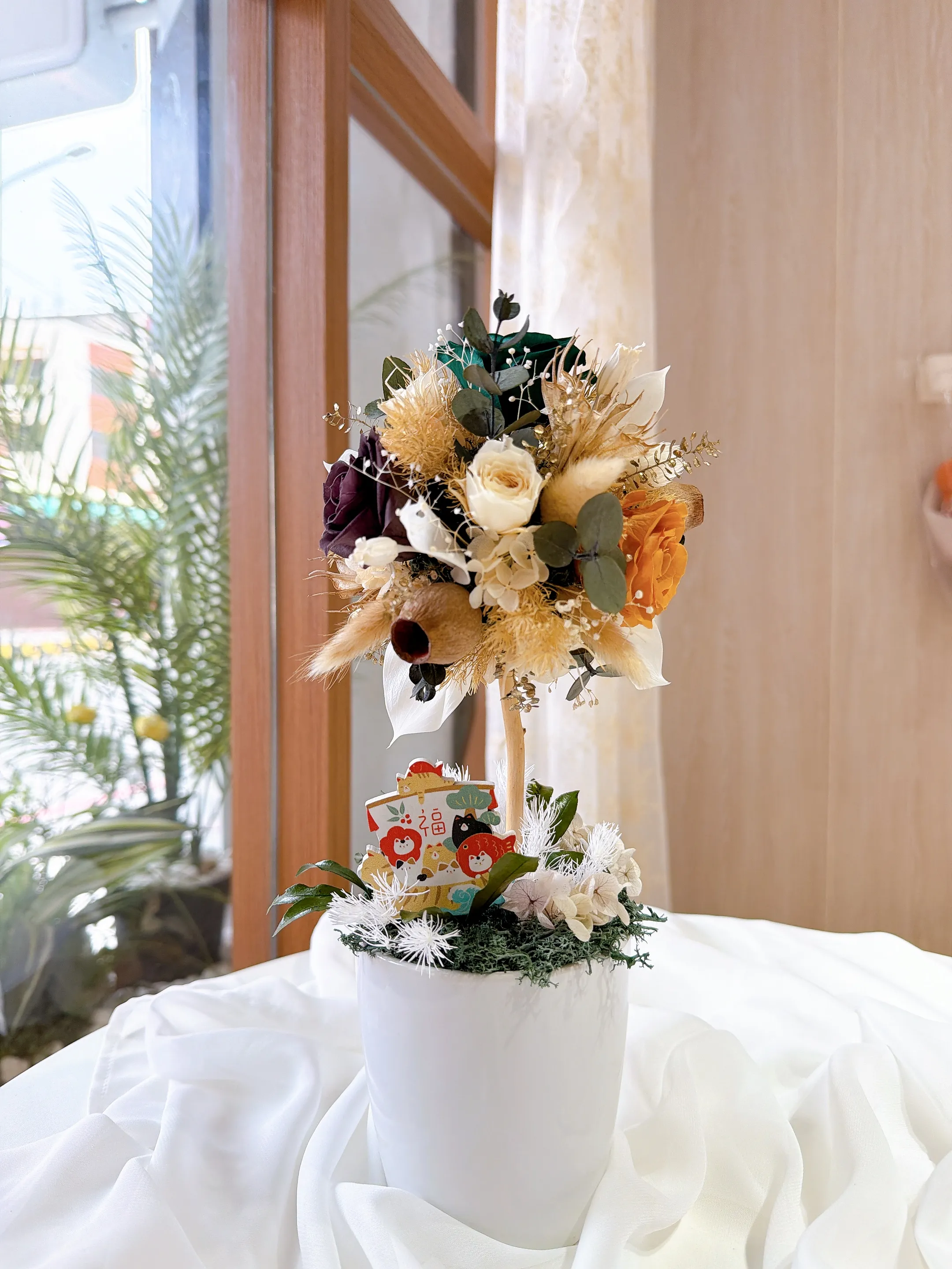 創業夢想家_永生花花藝課程