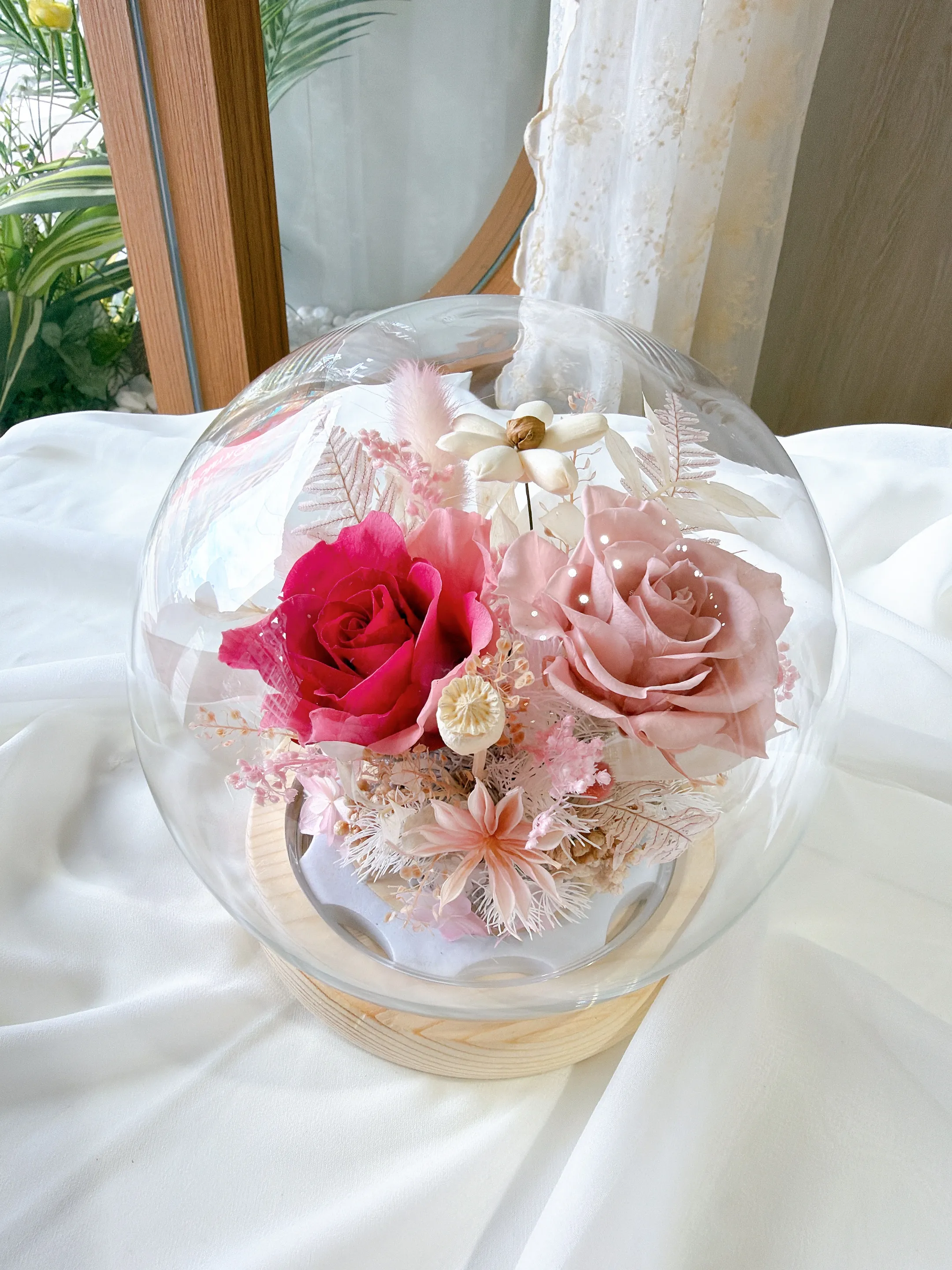 療癒斜槓族_永生花花藝課程