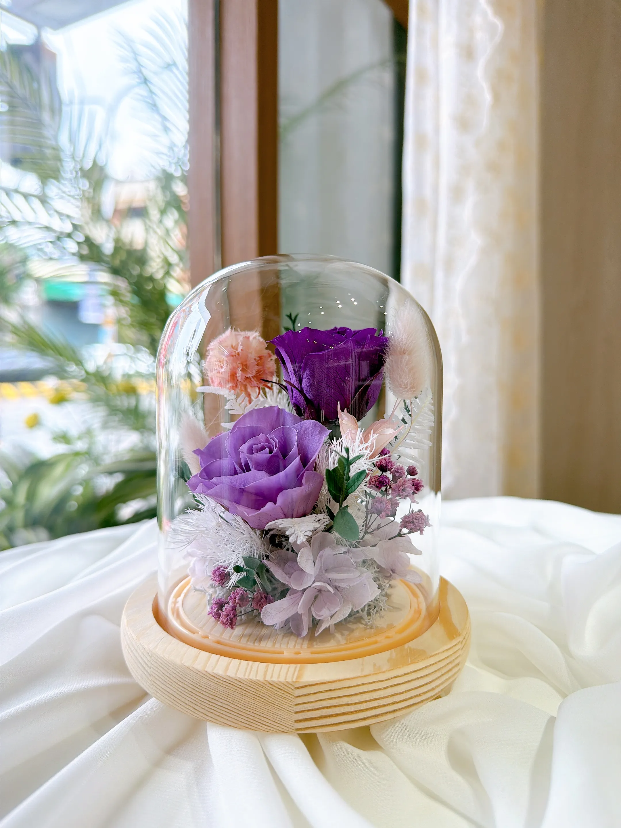 (現貨)小花玻玻-永生花玫瑰