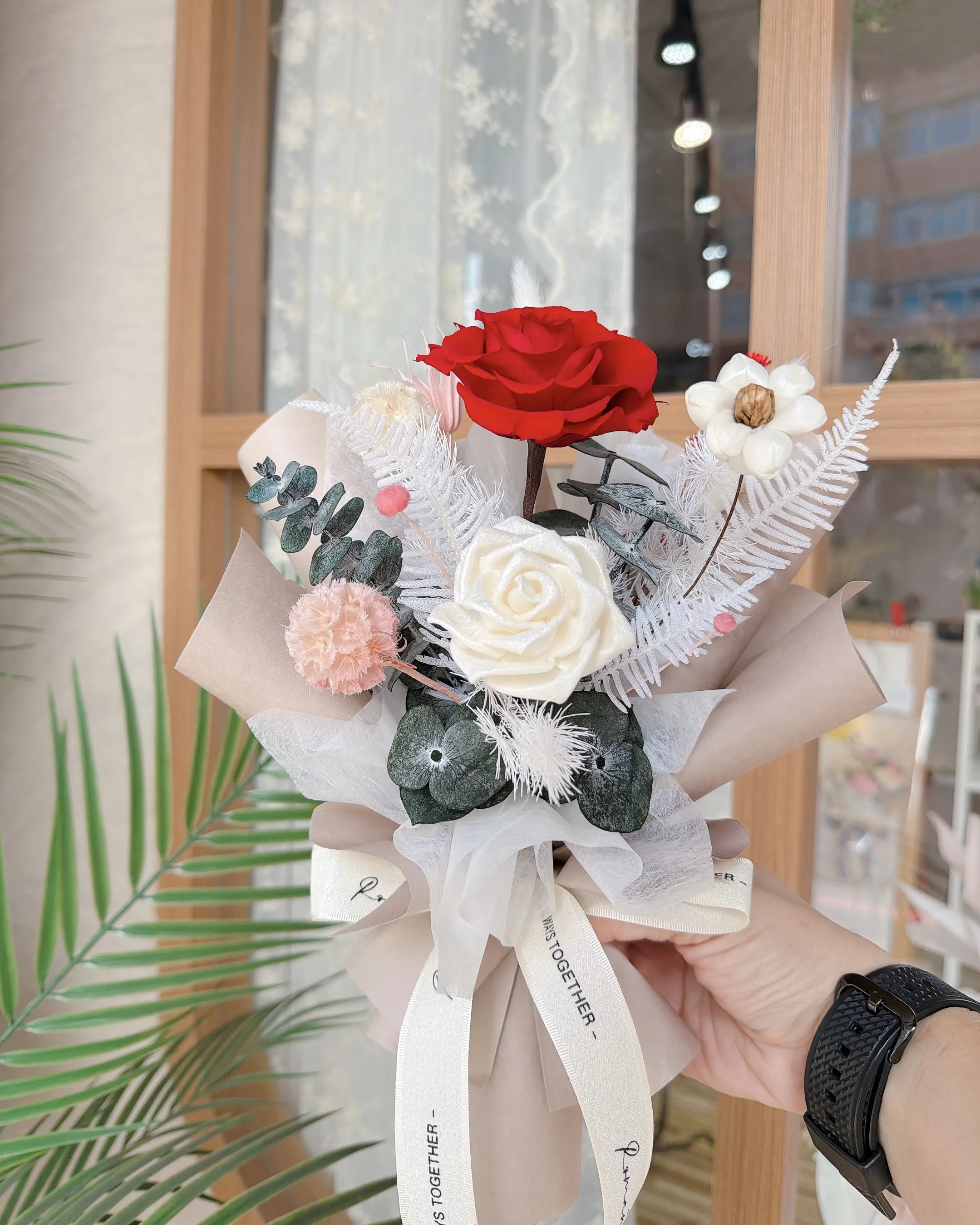 (現貨)永生花佐索拉花_小型花束