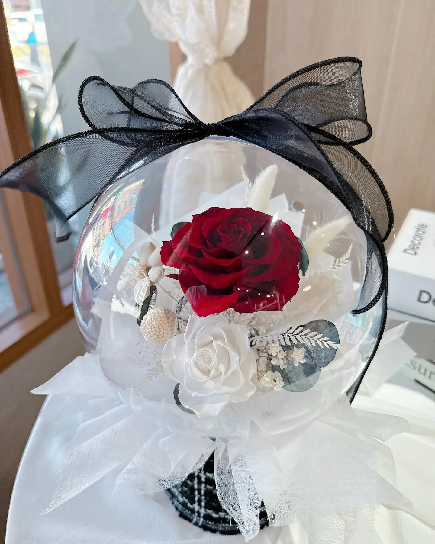 永生花玫瑰波波球