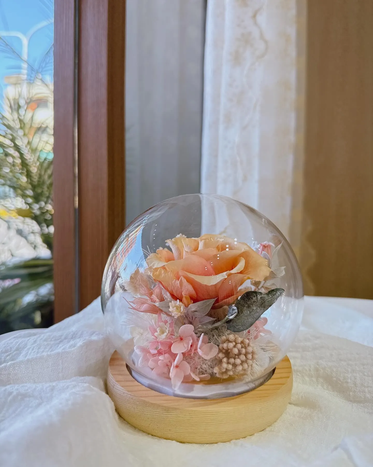 永生大玫瑰波波球