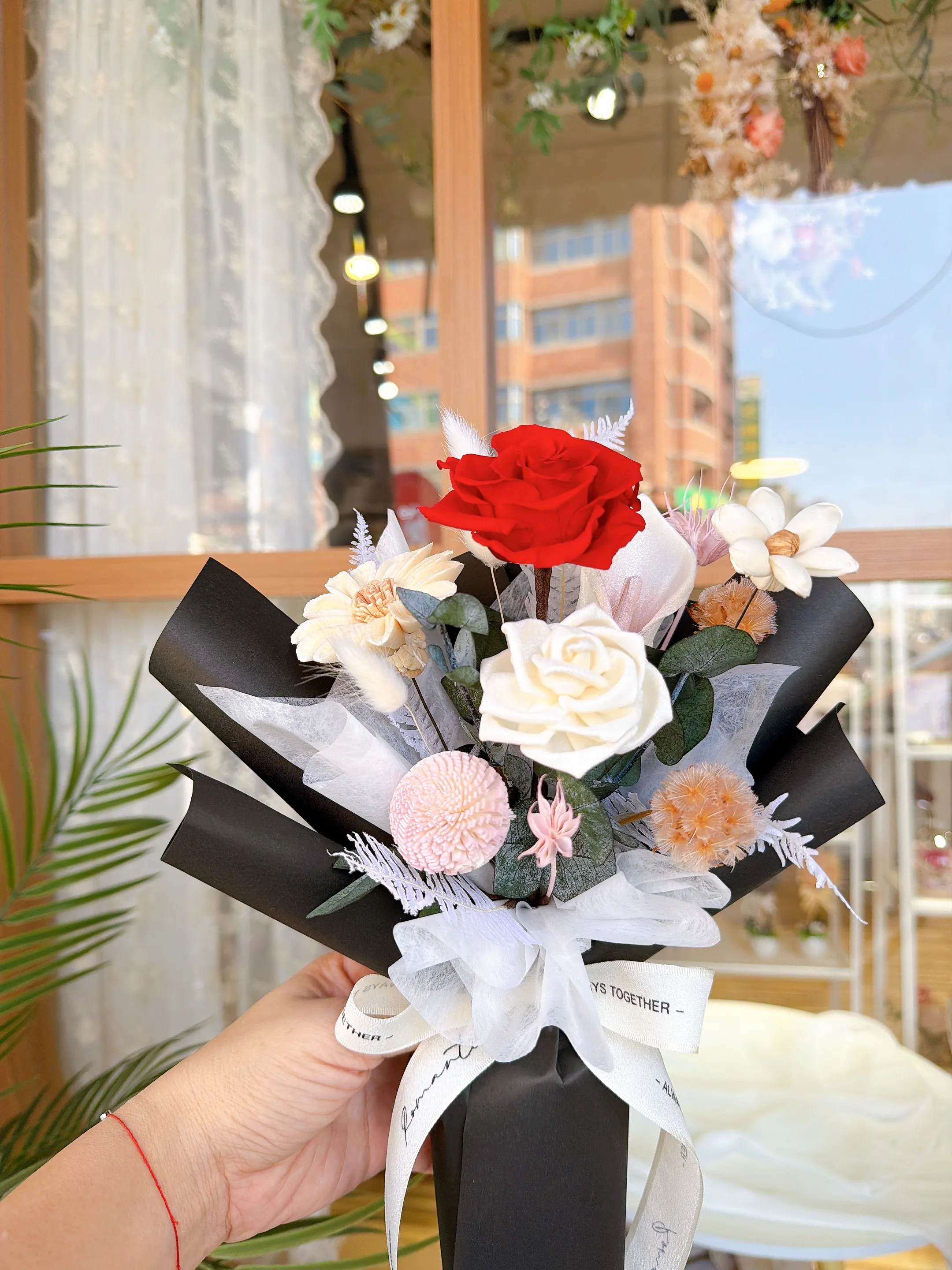 (現貨)永生花佐索拉花_小型花束