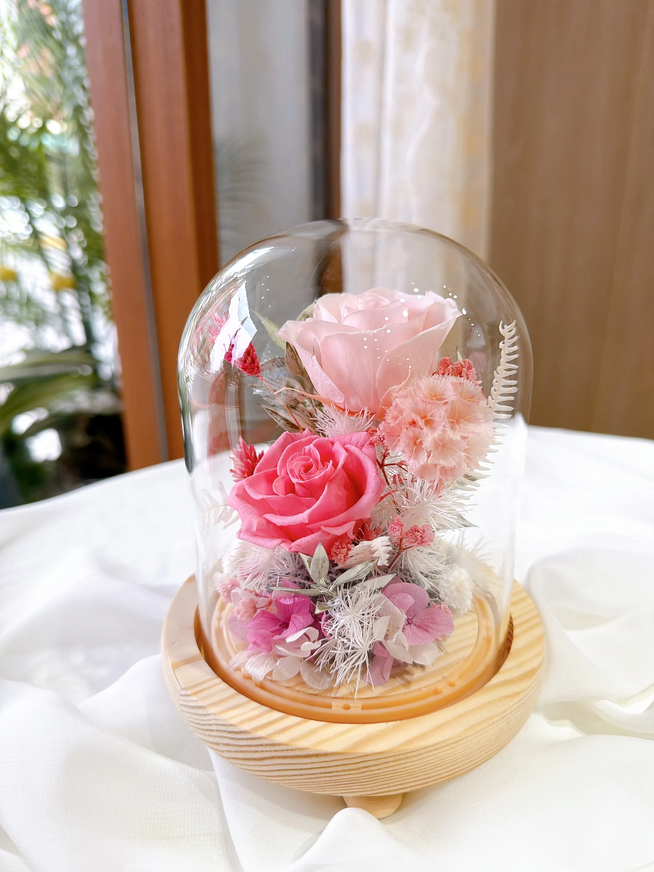 (現貨)小花玻玻-永生花玫瑰