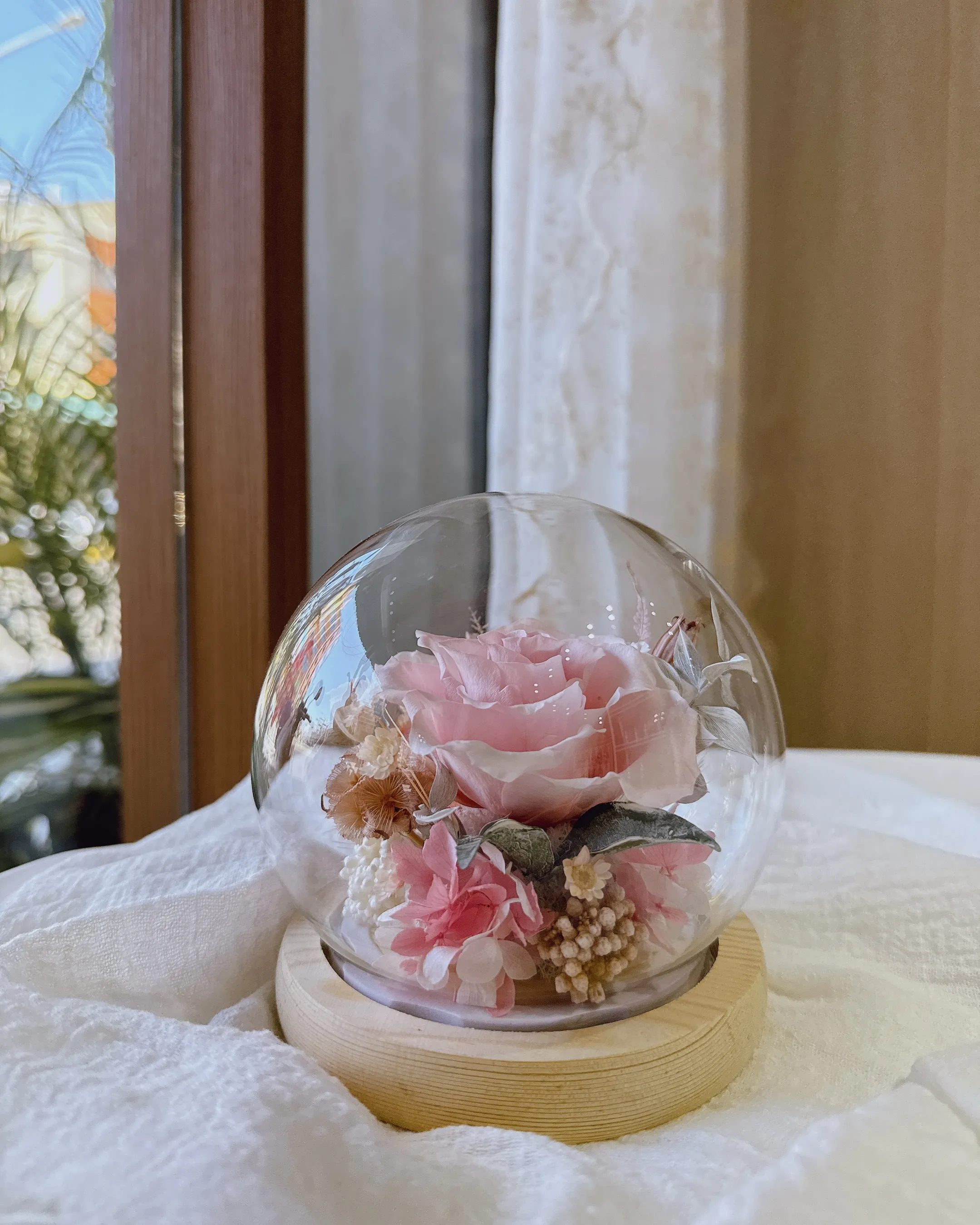 (現貨)圓波波系列-永生大玫瑰